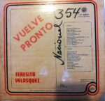 Disco de Vinilo Teresita Velázquez - Vuelve Pronto Vinyl Record