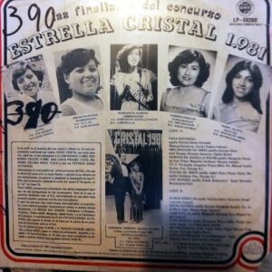 Disco de Vinilo Varios - Las Finalistas Del Concurso Estrellas Cristal 1981 Vinyl Record
