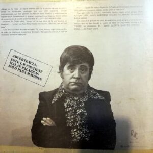 Disco de Vinilo El Tadeo - Chister Verdes...Al Rojo Vivo Vinyl Record
