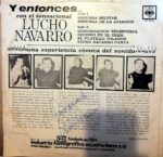 Disco de Vinilo Lucho Navarro - Y Entonces Vinyl Record