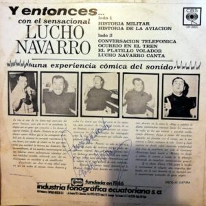 Disco de Vinilo Lucho Navarro - Y Entonces Vinyl Record