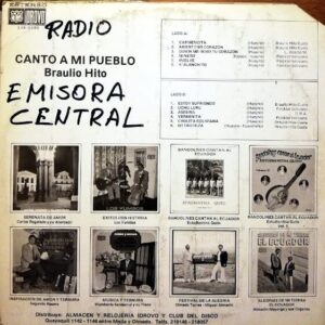 Disco de Vinilo Braulio Hito - Canto A Mi Pueblo Vinyl Record