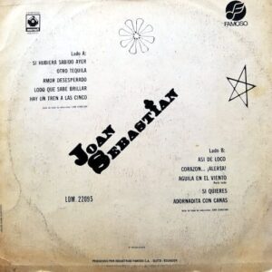 Disco de Vinilo Joan Sebastián - Joan Sebastián Vinyl Record