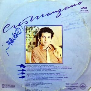 Disco de Vinilo Cris Manzano - Cris Manzano Vinyl Record