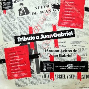 Disco de Vinilo Varios - Tributo A Juan Gabriel Vinyl Record