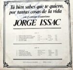 Disco de Vinilo Jorge Isaac - Tu Bien Sabes Que Te Quiero, Por Tantas Cosas De La Vida Vinyl Record