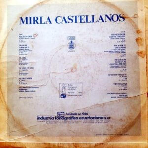 Disco de Vinilo Mirla Castellanos - Mirla Castellanos Vinyl Record