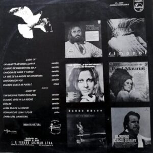 Disco de Vinilo Horacio Guarany - Tiempo De Amor Y Paz Vinyl Record