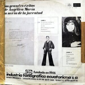 Disco de Vinilo Angélica María - Los Grandes Éxitos De Angélica María Vinyl Record