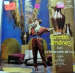 Disco de Vinilo Carmita Jiménez - La Generación De Hoy Vinyl Record