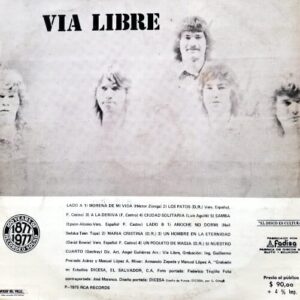 Disco de Vinilo Vía Libre - Vía Libre Vinyl Record