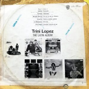 Disco de Vinilo Trini López - The Latin Album Vinyl Record