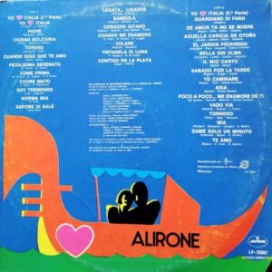 Disco de Vinilo Alirone - Yo Amo Italia Vinyl Record