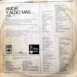 Disco de Vinilo Varios - Amor...Y Algo Más Vinyl Record