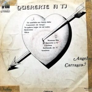 Disco de Vinilo Angela Carrasco - Quererte A Tí Vinyl Record