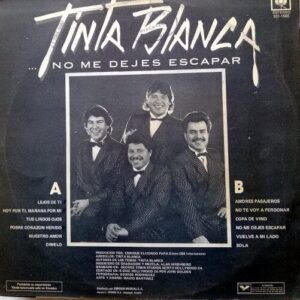 Disco de Vinilo Tinta Blanca - No Me Dejes Escapar Vinyl Record