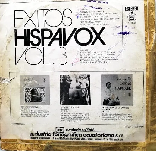 Disco de Vinilo Varios - Éxitos Hispavox Vol 3 Vinyl Record