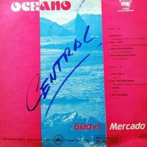Disco de Vinilo Glayds Mercado - Océano Vinyl Record