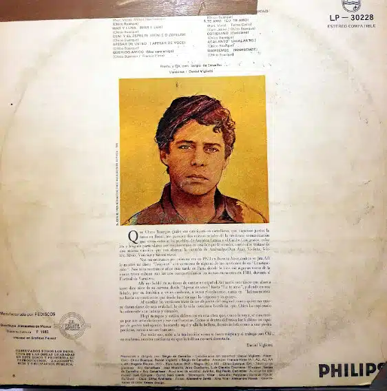 Disco de Vinilo Chico Buarque - Chico Buarque En Español Vinyl Record