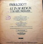 Disco de Vinilo Luis Bordon - Fabuloso!!! Luis Bordon Y Su Arpa Paraguaya Vinyl Record