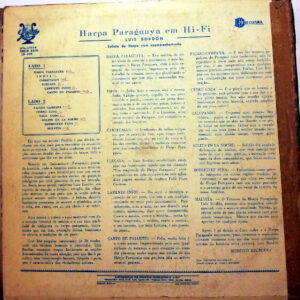 Disco de Vinilo Luis Bordon - Arpa Paraguaia Em Hi-fi Vinyl Record
