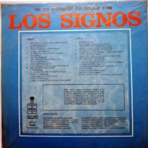 Disco de Vinilo Los Signos - De Lo Nuestro Lo Mejor Con Los Signos Vinyl Record