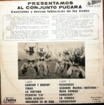 Disco de Vinilo Conjunto Pucará - Presentamos Al Conjunto Pucará Vinyl Record