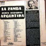 Disco de Vinilo Varios - La Zamba... Danza Nacional Argentina Vinyl Record