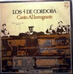 Disco de Vinilo Los 4 De Cordoba - Canto Al Inmigrante Vinyl Record