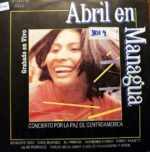 Disco de Vinilo Varios - Abril En Mangua Concierto Por La Paz De Centro América Vinyl Record