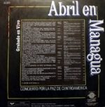 Disco de Vinilo Varios - Abril En Mangua Concierto Por La Paz De Centro América Vinyl Record