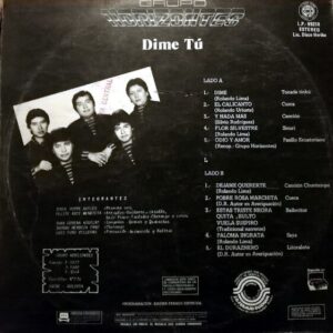 Disco de Vinilo Grupo Horizontes - Dime Tu Vinyl Record