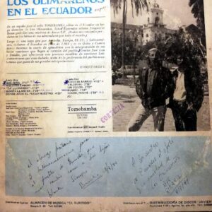 Disco de Vinilo Los Olimareños - Donde Arde El Fuego Nuestro Vinyl Record