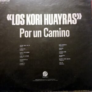 Disco de Vinilo Los Kori Huayras - Por Un Camino Vinyl Record
