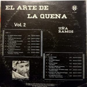 Disco de Vinilo Uña Ramos - El Arte De La Quena Vol. 2 Vinyl Record