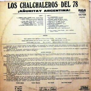 Disco de Vinilo Los Chalchaleros - Los Chalchaleros Del 78 Vinyl Record