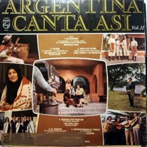 Disco de Vinilo Varios - Argentina Canta Asi Vol. Ii Vinyl Record