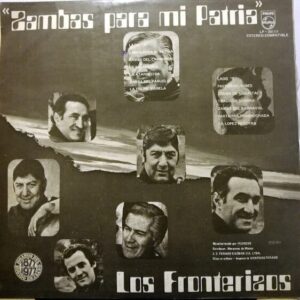 Disco de Vinilo Los Fronterizos - Zambas Para Mi Patria Vinyl Record