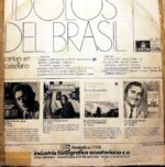 Disco de Vinilo Varios - Idolos Del Brasil Cantan En Castellano Vinyl Record