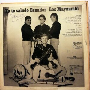 Disco de Vinilo Los Maynumbi - Yo Te Saludo Ecuador Vinyl Record