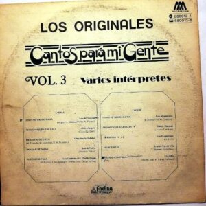 Disco de Vinilo Varios - Cantos Para Mi Gente Vol. 3 Vinyl Record