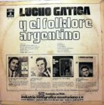 Disco de Vinilo Lucho Gatica - Lucho Gatica Y El Folklore Argentino Vinyl Record