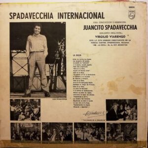 Disco de Vinilo Conjunto Orquestal Virginio Viarengo - Spadavecchia InterNacional Vinyl Record