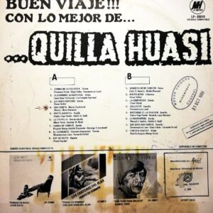 Disco de Vinilo Los Cantores De Quilla Huasi - Buen Viaje Con Lo Mejor De Los Quilla Huasi Vinyl Record