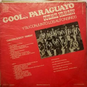 Disco de Vinilo Godoy Zambay - Los Alfonsinos - Gool... Paraguayo Vinyl Record