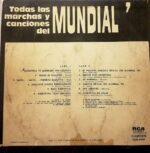 Disco de Vinilo Varios - Todas Las Marchas Y Canciones Del Mundial 78 Vinyl Record