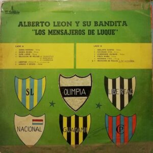 Disco de Vinilo Alberto Leon Y Su Bandita  - Los Mensajeros De Luque Vinyl Record