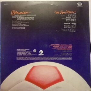 Disco de Vinilo Placido Domingo - México Nos Une En El Mundial Vinyl Record