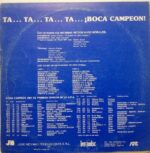 Disco de Vinilo Víctor Hugo Morales - Ta... Ta... Ta... Boca Campeón 1981 Vinyl Record