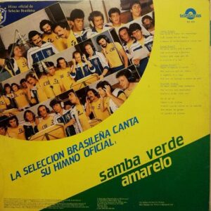 Disco de Vinilo La Selección Brasileña - Samba Verde Amarelo Vinyl Record